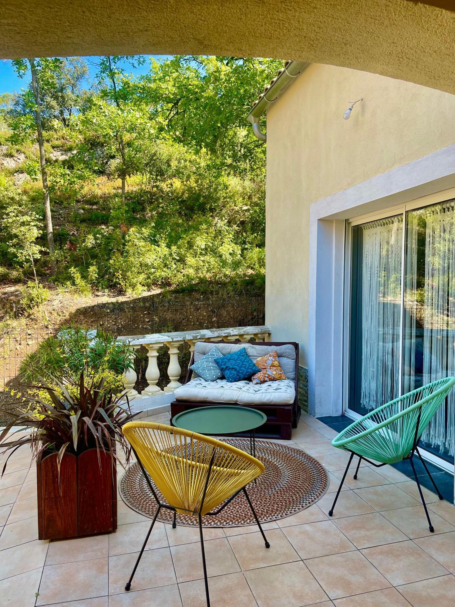 Les Terrasses De Valerian Villa Бриньол Екстериор снимка